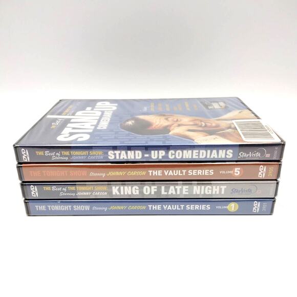 4 DVD Lot Tonight Show Starring Johnny Carson New Sealed Vault Series Comedians - Picture 1 of 3